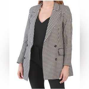 RACHEL ZOE
Houndstooth Oversized Blazer